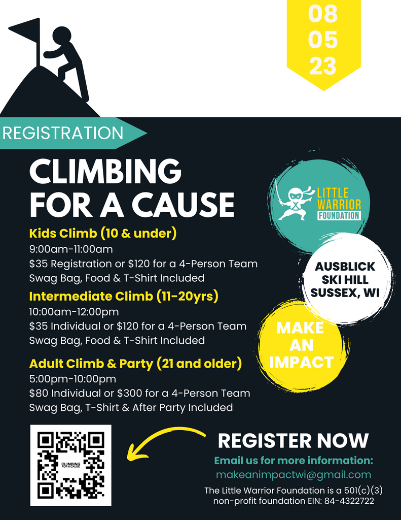 Climbing For A Cause - 4 Person Team Registration