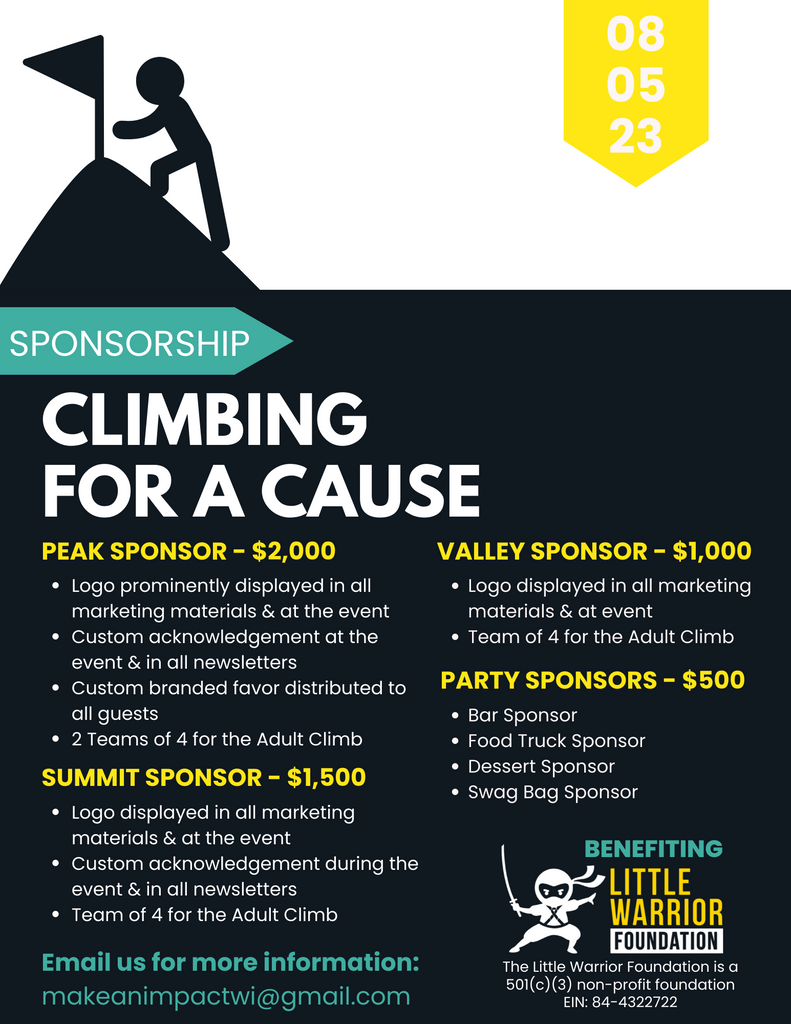 Climbing For A Cause - Individual Registration