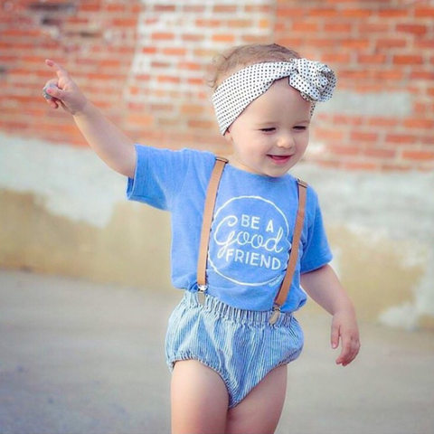 Be a good friend kids graphic tee by EVERYKIND