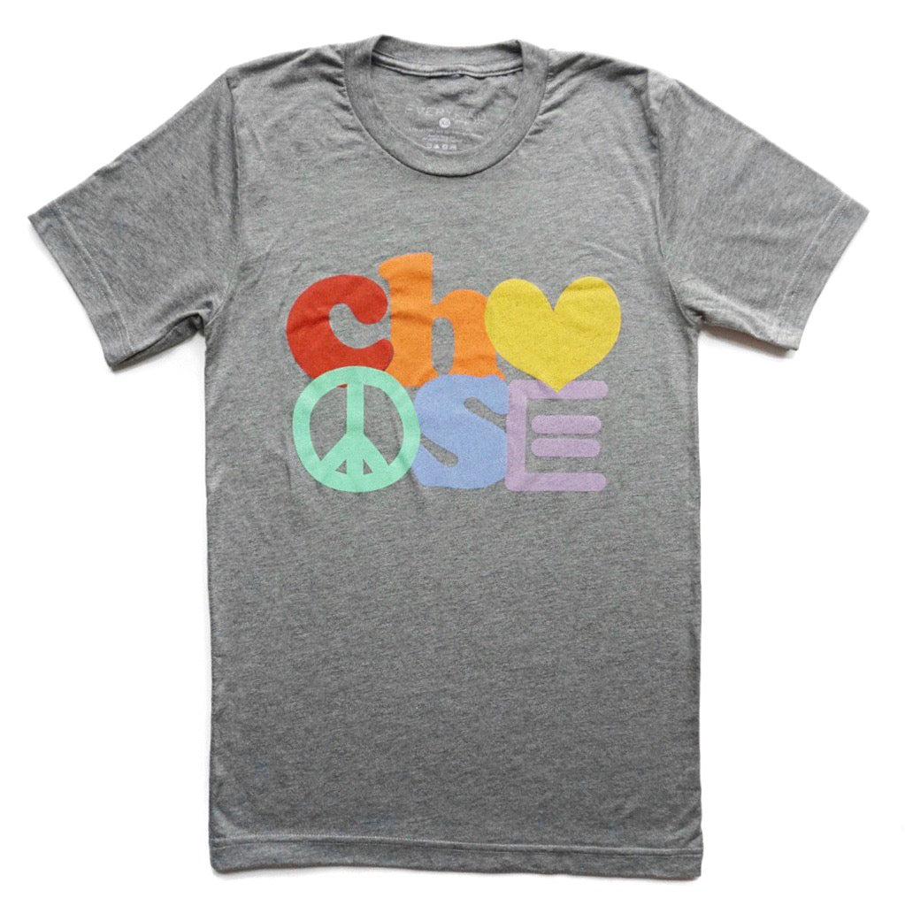 Choose Adult Crew Neck T-Shirt - EVERYKIND