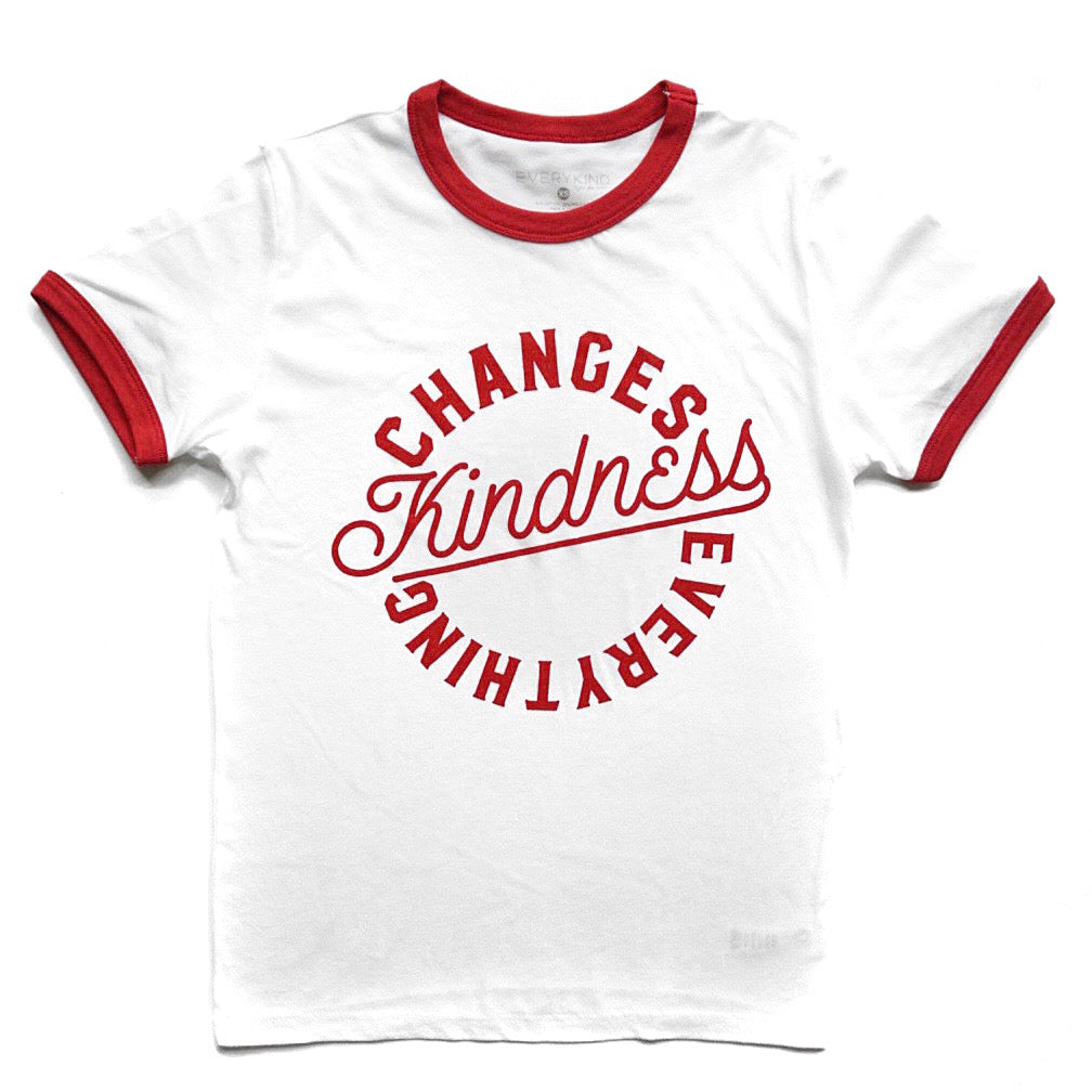 Kindness Changes Everything Adult Graphic T-Shirt by EVERYKIND