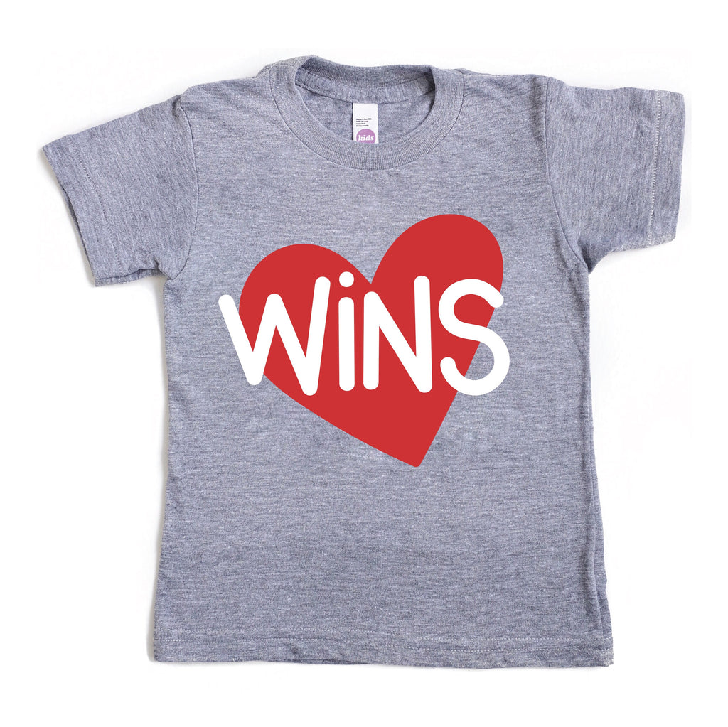 LOVE WINS KIDS GRAPHIC T-SHIRT BY EVERYKIND