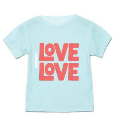 I LOVE LOVE KIDS GRAPHIC T-SHIRT BY EVERYKIND