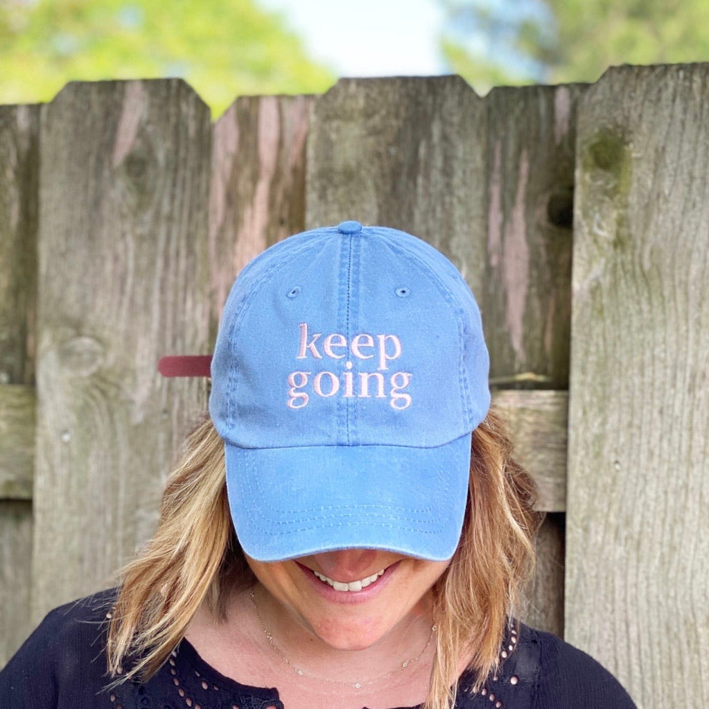 KEEP GOING BASEBALL CAP