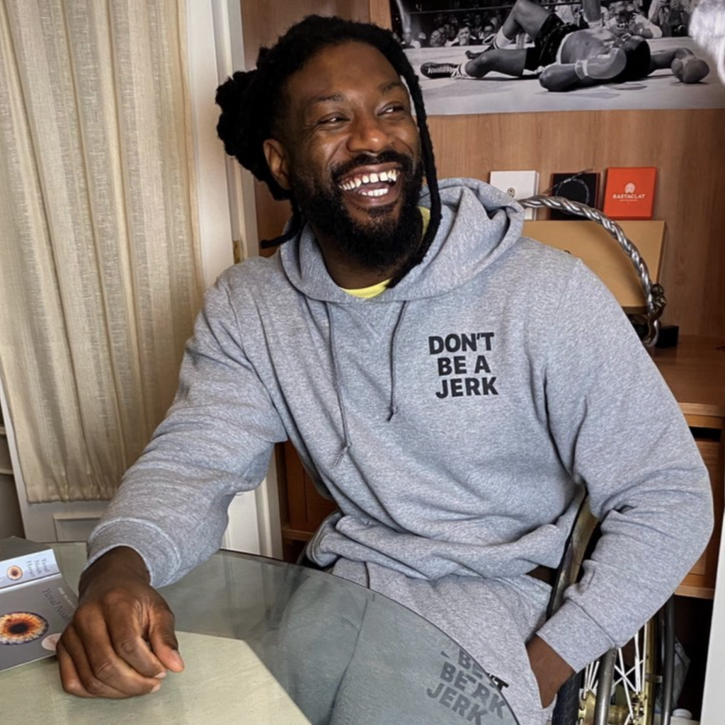 DON'T BE A JERK OXFORD SWEATSHIRT