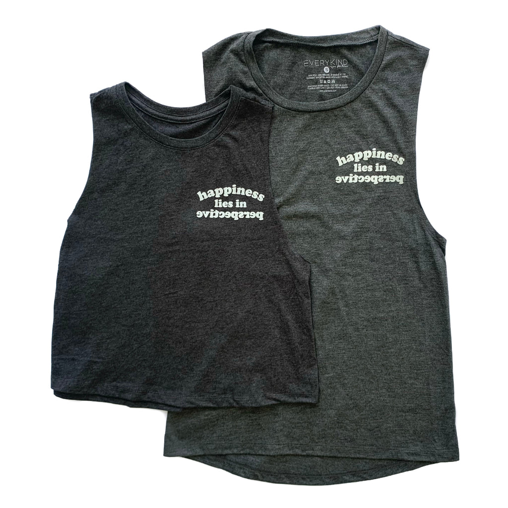 HAPPINESS LIES IN PERSPECTIVE TANK