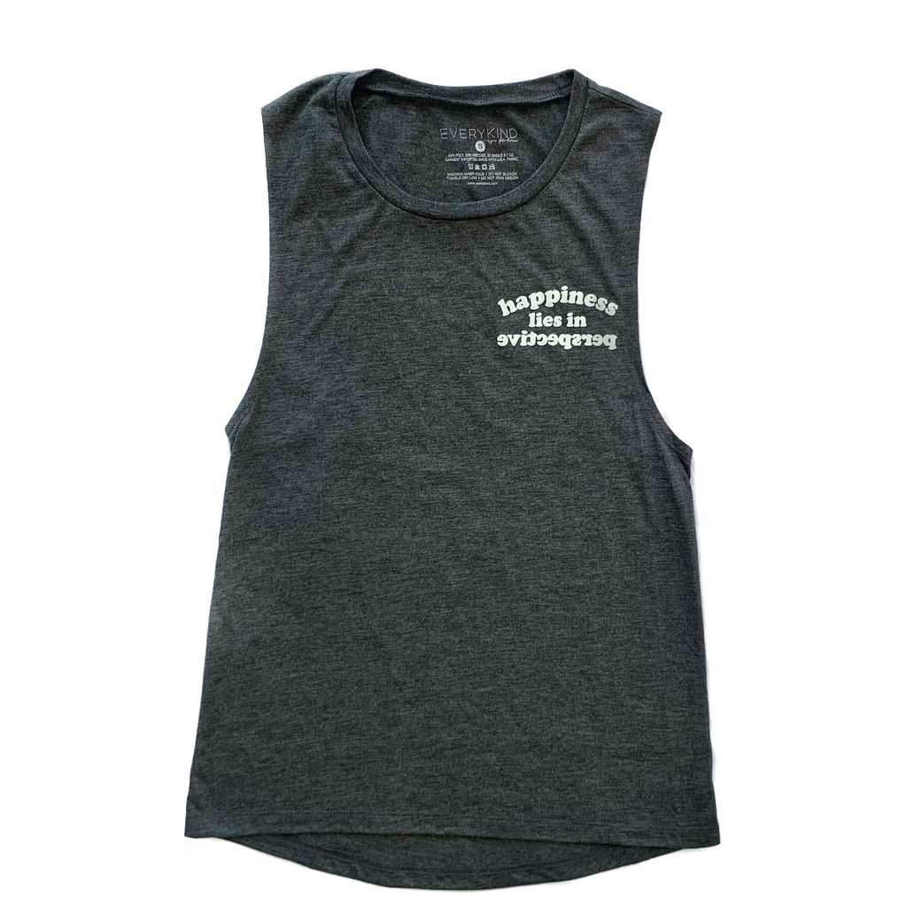 HAPPINESS LIES IN PERSPECTIVE TANK