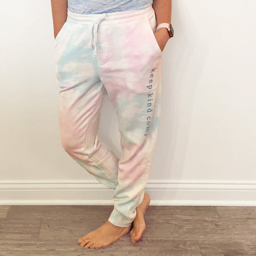 KEEP KIND COMPANY TIE DYE ADULT JOGGERS