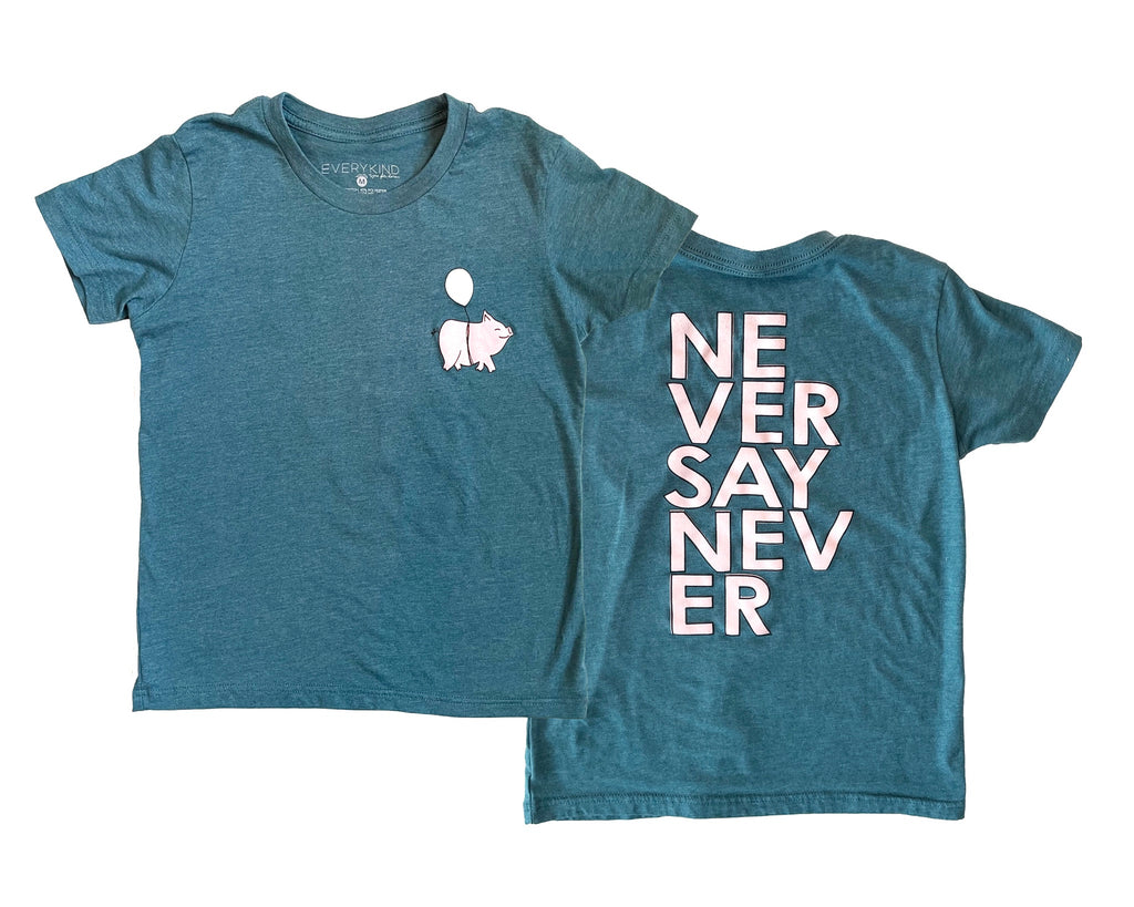 NEVER SAY NEVER KID T-SHIRT