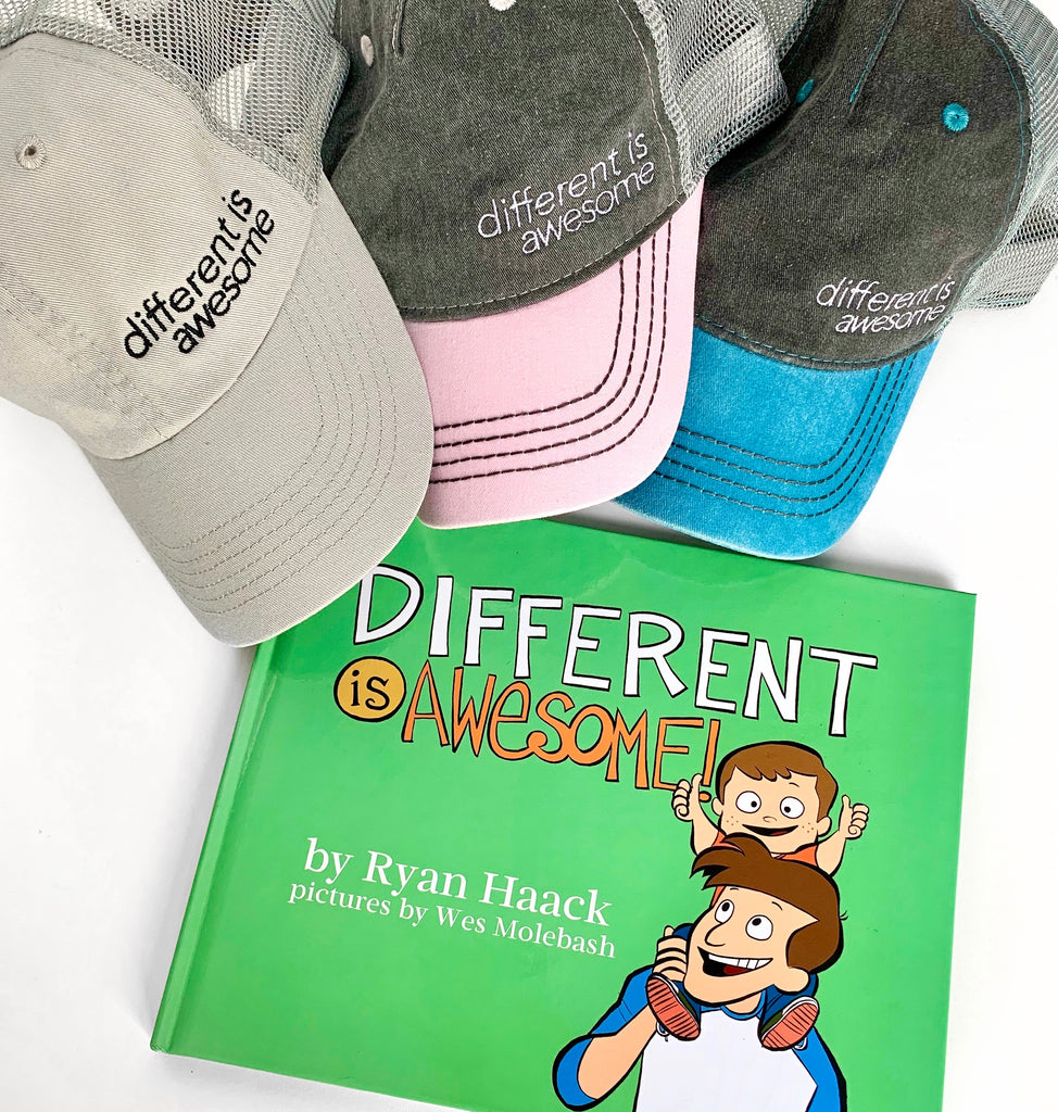 DIFFERENT IS AWESOME HAT