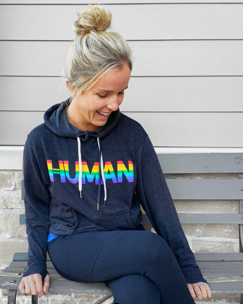 HUMAN ADULT HOODIE