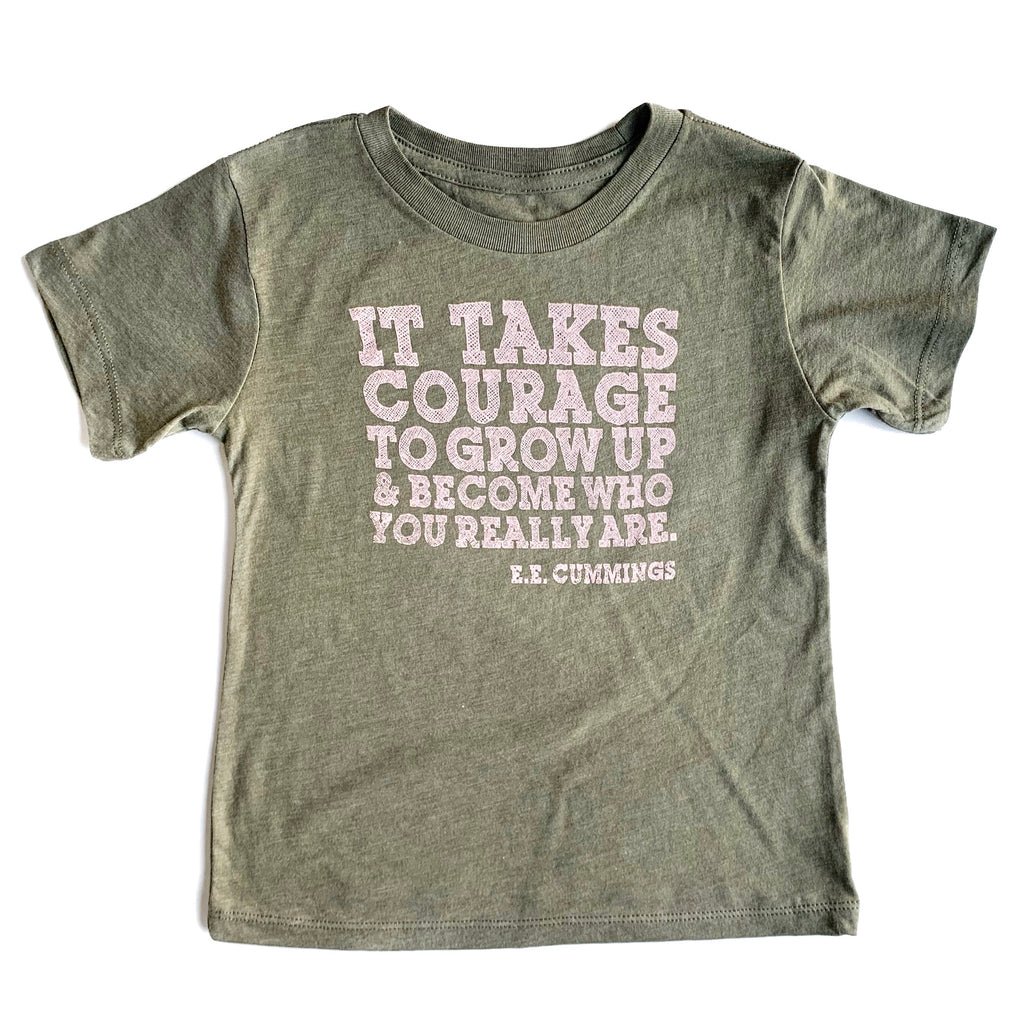 IT TAKES COURAGE KID T-SHIRT