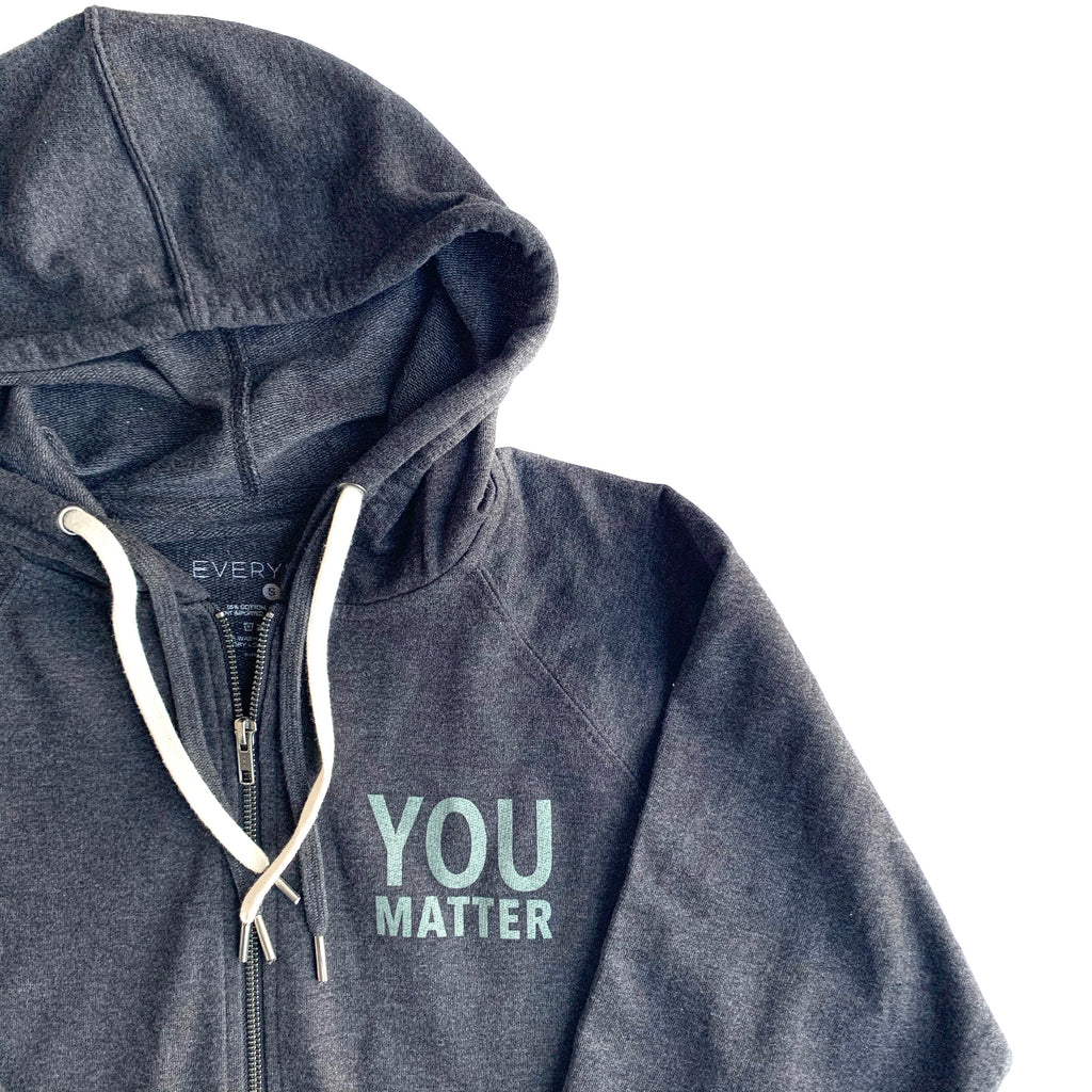 YOU MATTER ADULT HOODIE
