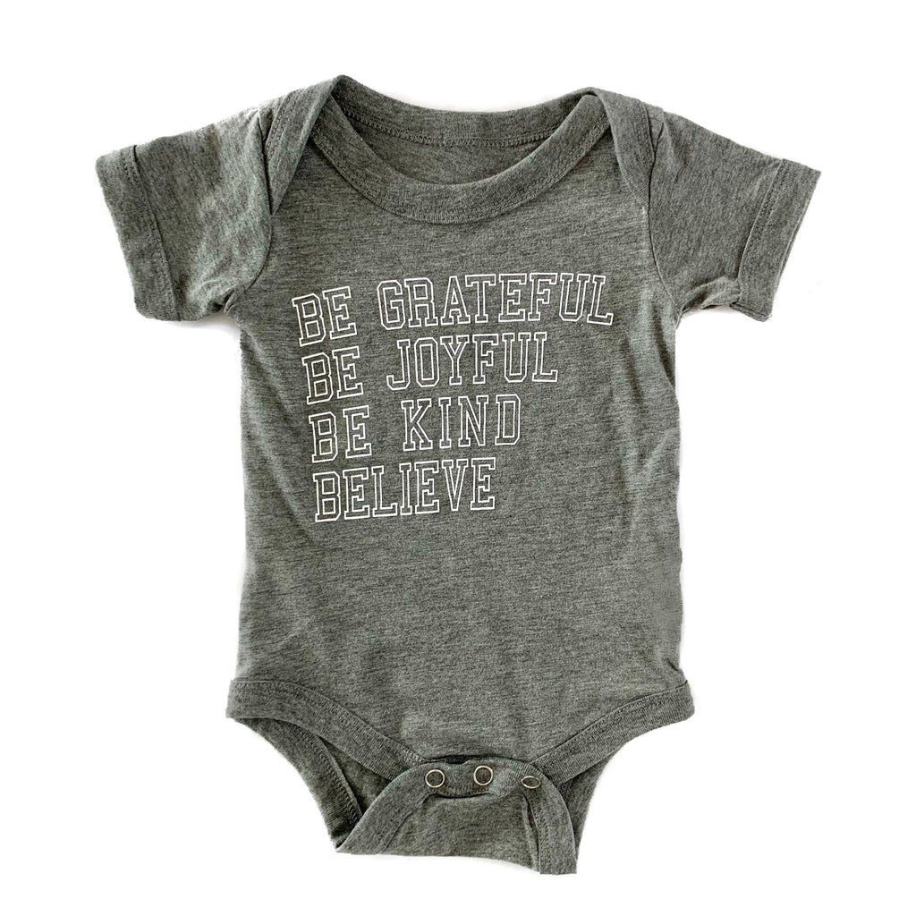 BELIEVE KIDS T-SHIRT & ONESIE