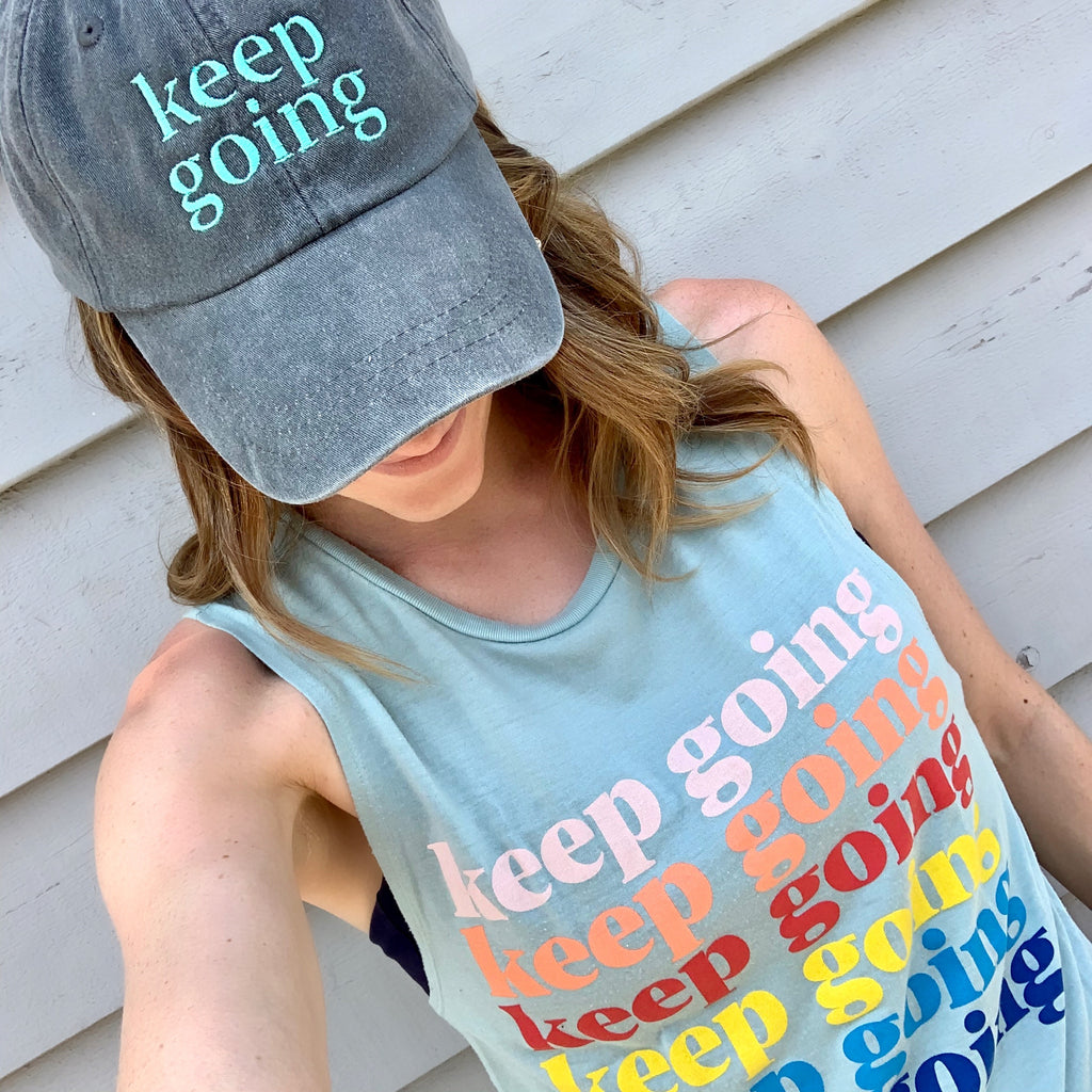 KEEP GOING BASEBALL CAP