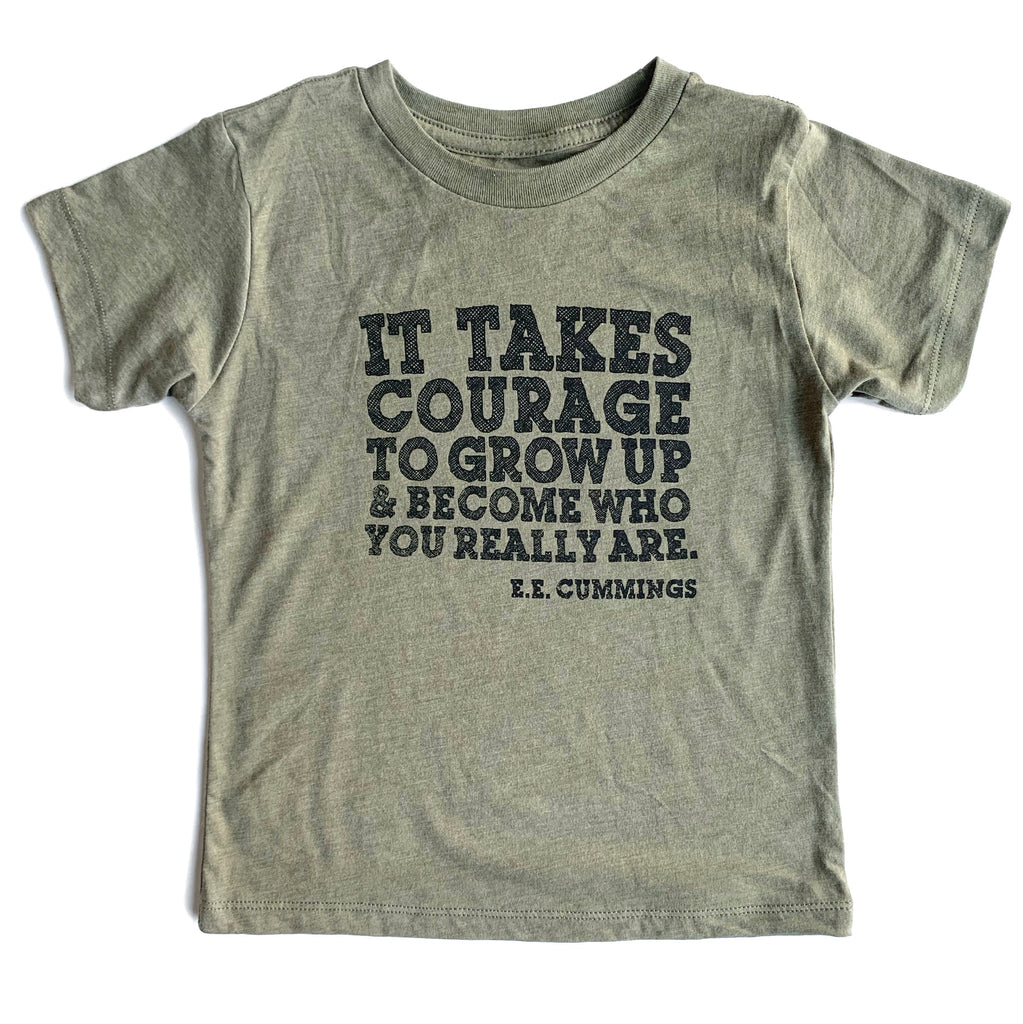 IT TAKES COURAGE KID T-SHIRT