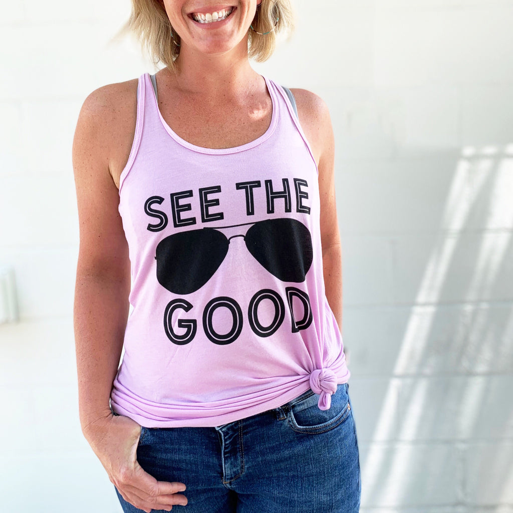 SEE THE GOOD ADULT TANK TOP