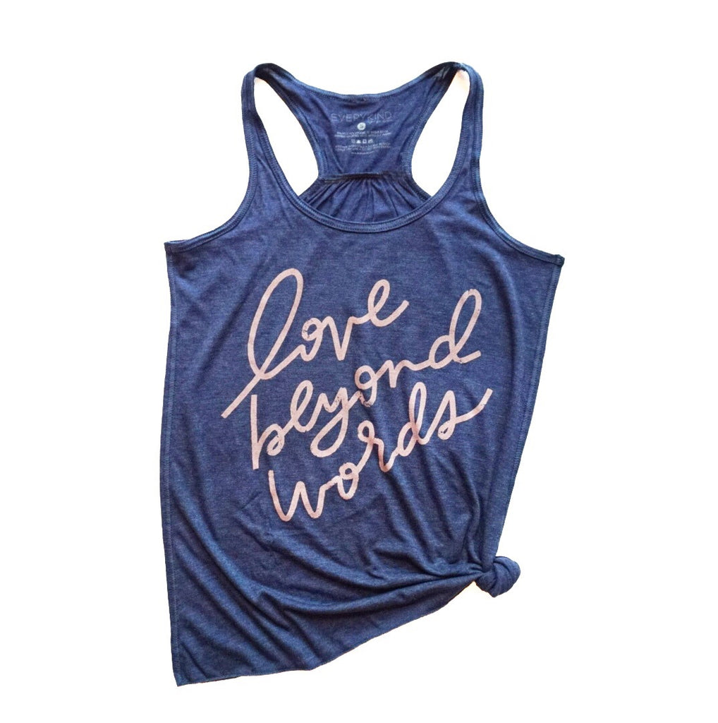 Love Beyond Words Tank Top - EVERYKIND