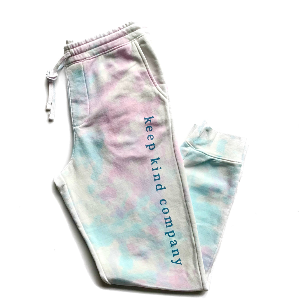 KEEP KIND COMPANY TIE DYE ADULT JOGGERS