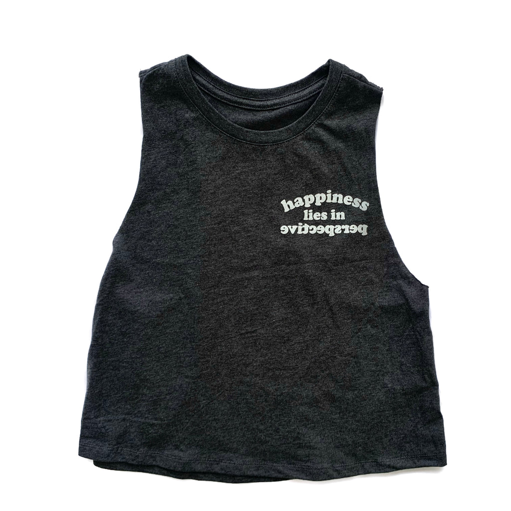 HAPPINESS LIES IN PERSPECTIVE TANK