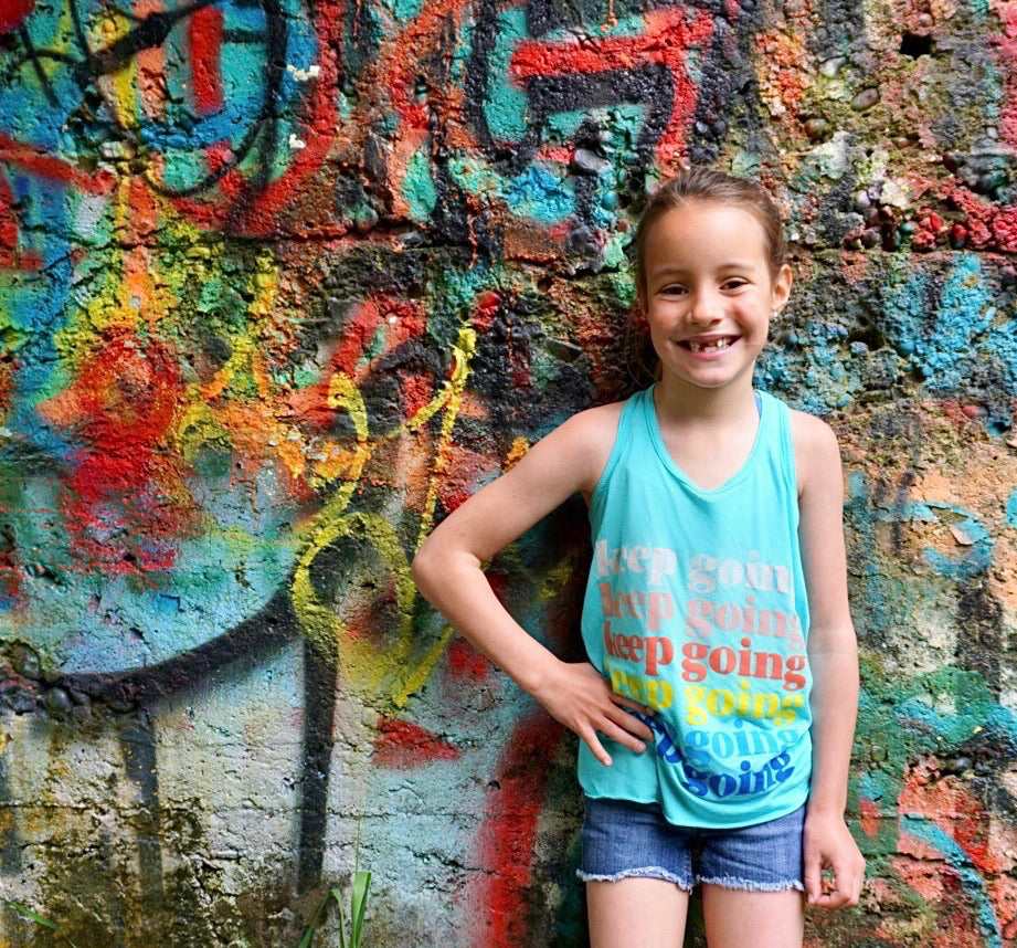 KEEP GOING YOUTH TANK TOP
