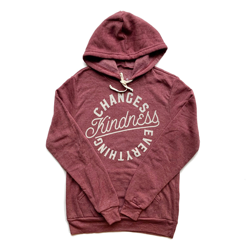 KINDNESS CHANGES EVERYTHING ADULT HOODIE